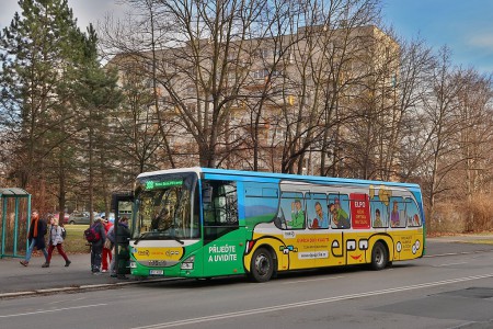 Místek, Anenská, únor 2020